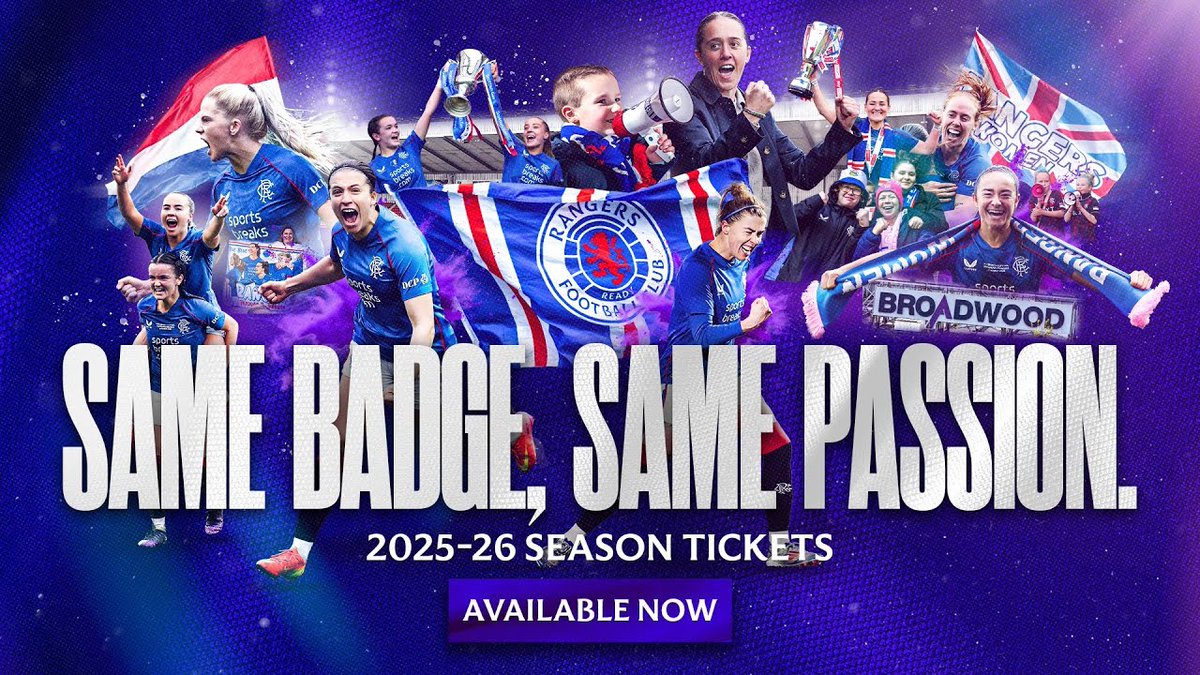 ๐ Be part of something special. ๐คฉ Season Tickets for the 2025-26 campaign are now available. ๐