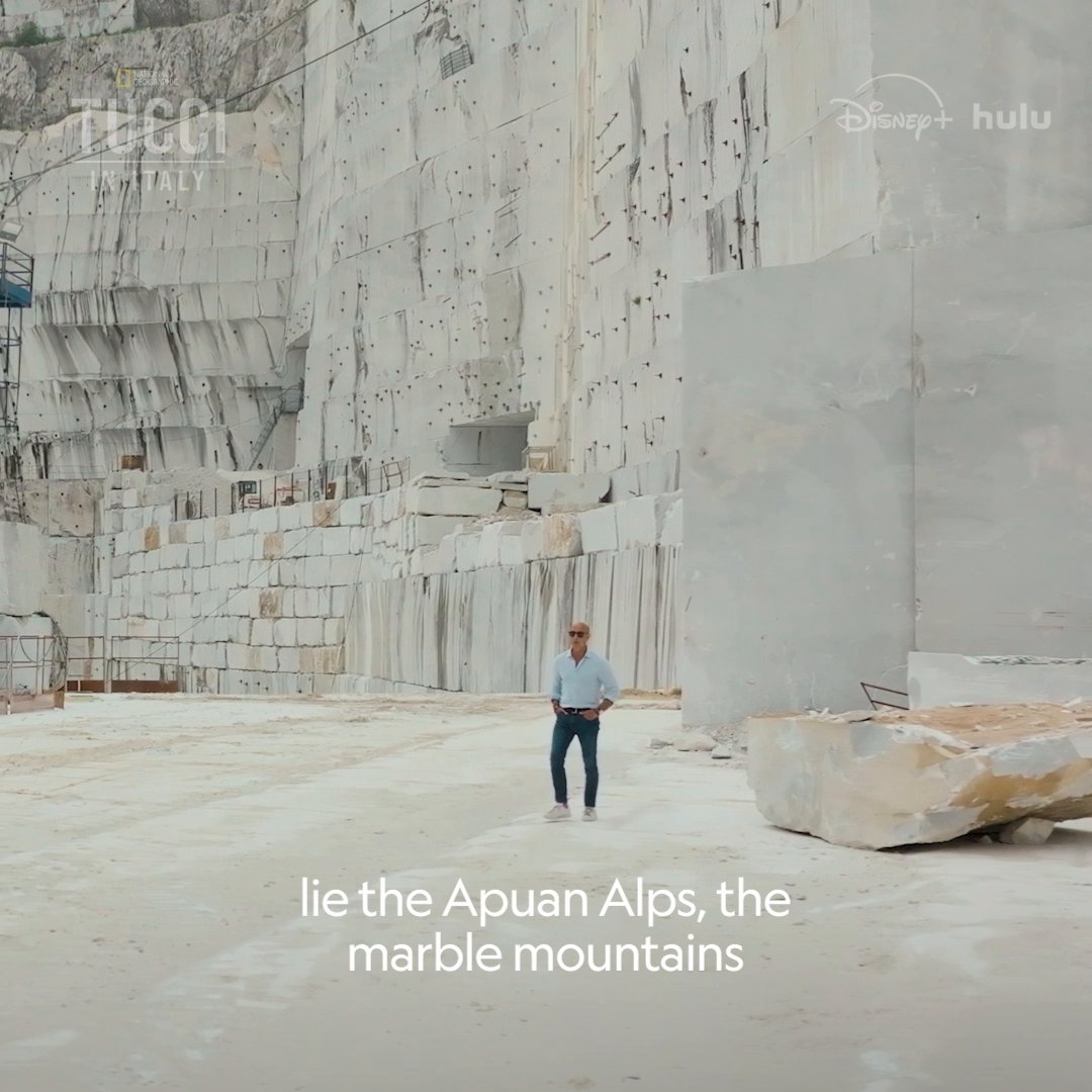 Once walked by Michelangelo, the Apuan Alps have served as a timeless source of inspiration, shaping Italy’s architectural and artistic history. Watch #TucciInItaly, Sundays at 8/7c on National Geographic. Now streaming on Disney+ and Hulu.