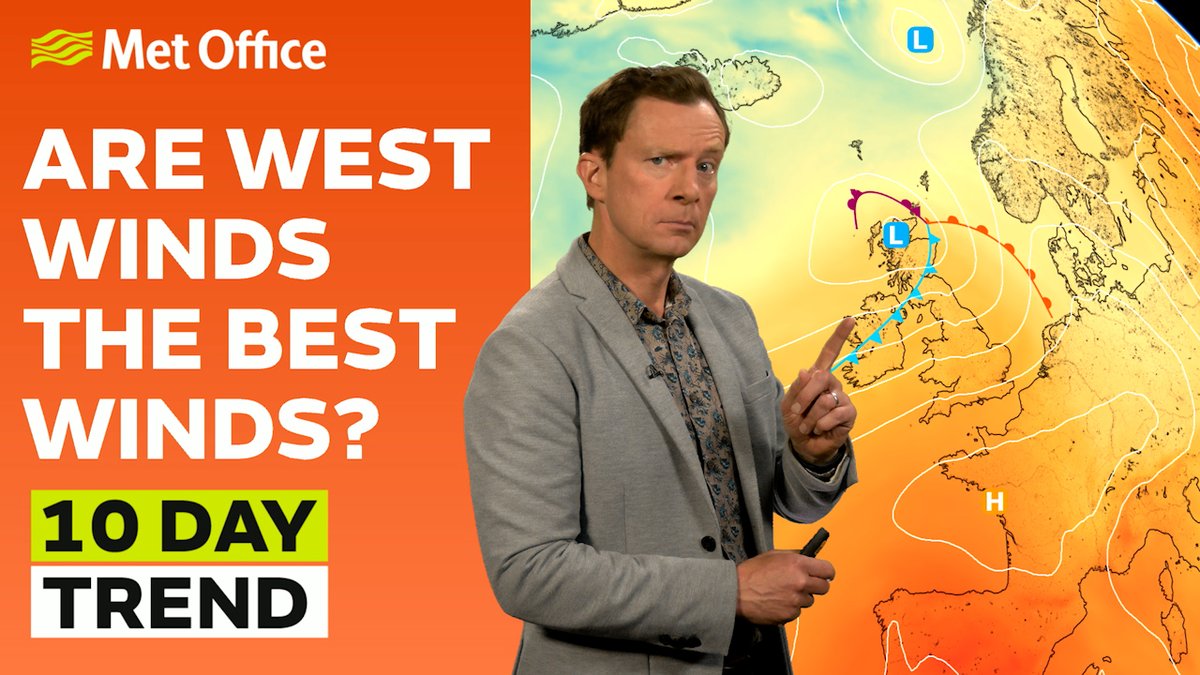As we head towards June and the start of meteorological summer, will we see some warm weather? 🌡️ Find out with our 10 Day Trend forecast 👇