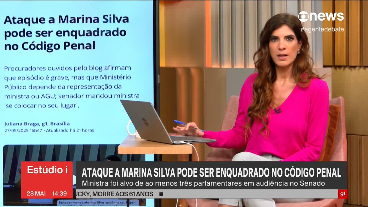 Procuradores do MPF afirmam que os ataques sofridos nesta terça-feira (27) pela ministra do Meio Ambiente, Marina Silva (Rede), podem ser enquadrados no Código Penal. Apuração da produtora Juliana Braga. #Estúdioi ➡ Assista à #GloboNews: