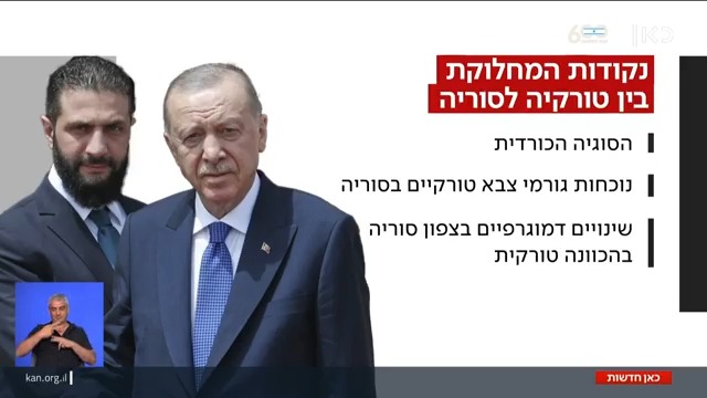 לקראת סכסוך שכנים אצל השכנים? roi kais • روعي كايس • רועי קייס עם התמורות שעלולות לגרום לחיכוך בין סוריה של א-שרע לטורקיה של ארדואן #מהדורתכאןחדשות