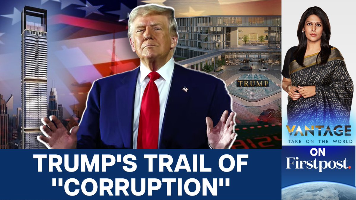 #VantageOnFirstpost: Donald J. Trump personal wealth has more than doubled since the start of election campaigning in 2024. Trump's wealth boom comes amid recession fears in the US and global turmoil triggered by his tariffs. Palki Sharma tells you more.