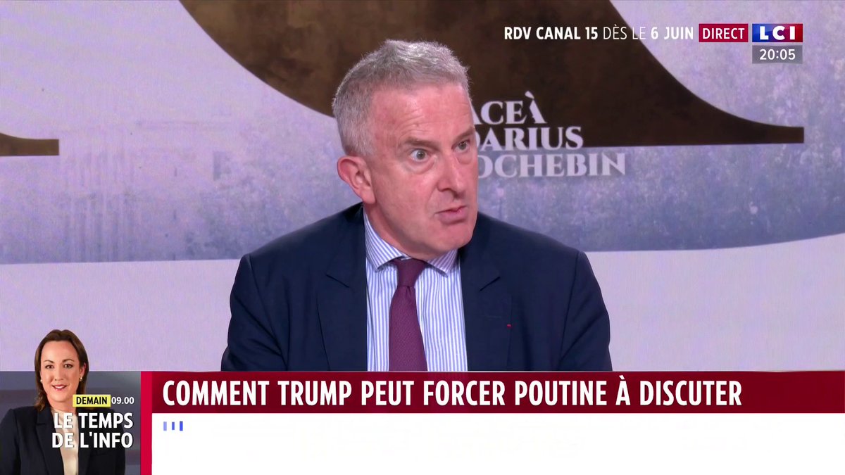 🗣️ "Cela fait longtemps que je dis qu'on ne peut pas parler avec Poutine. Ça ne sert strictement à rien" estime Nicolas Tenzer (Nicolas Tenzer) ▶️ Darius Rochebin