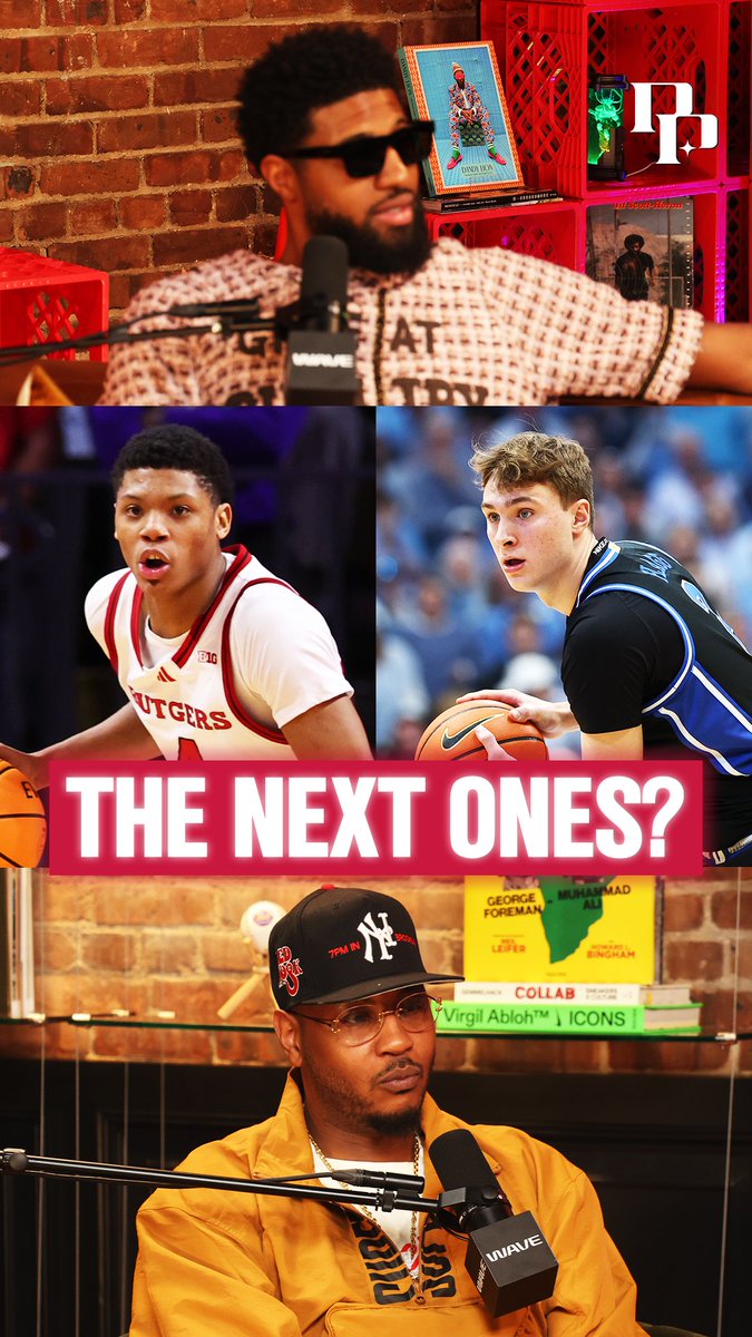 Cooper Flagg & Ace Bailey are as special as it gets 💯 PG: “I think Cooper’s gonna go down as one of the best players our league has seen.” Melo: “I f***ing love Ace … he’s relentless.” Pick6