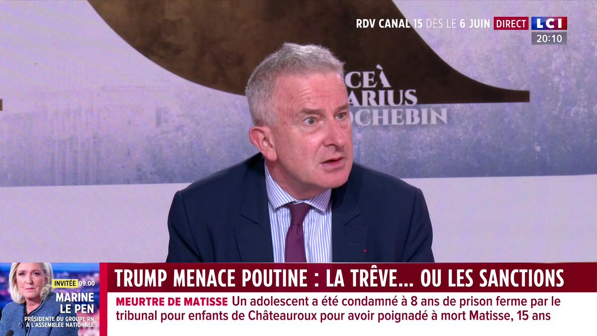 🗣️ "L'intégrité territoriale de l'Ukraine, Trump s'en moque" déclare Nicolas Tenzer (Nicolas Tenzer) ▶️ Darius Rochebin