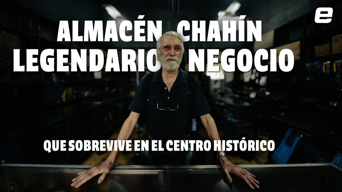 #Video | Alfredo Chahin, a sus 71 años, mantiene vivo el legado de su familia, vendiendo artículos de recreo y aventura en el Centro Histórico de San Salvador. Pero, entre las remodelaciones y el aumento de alquileres, los pequeños negocios como el suyo luchan por sobrevivir. 👉