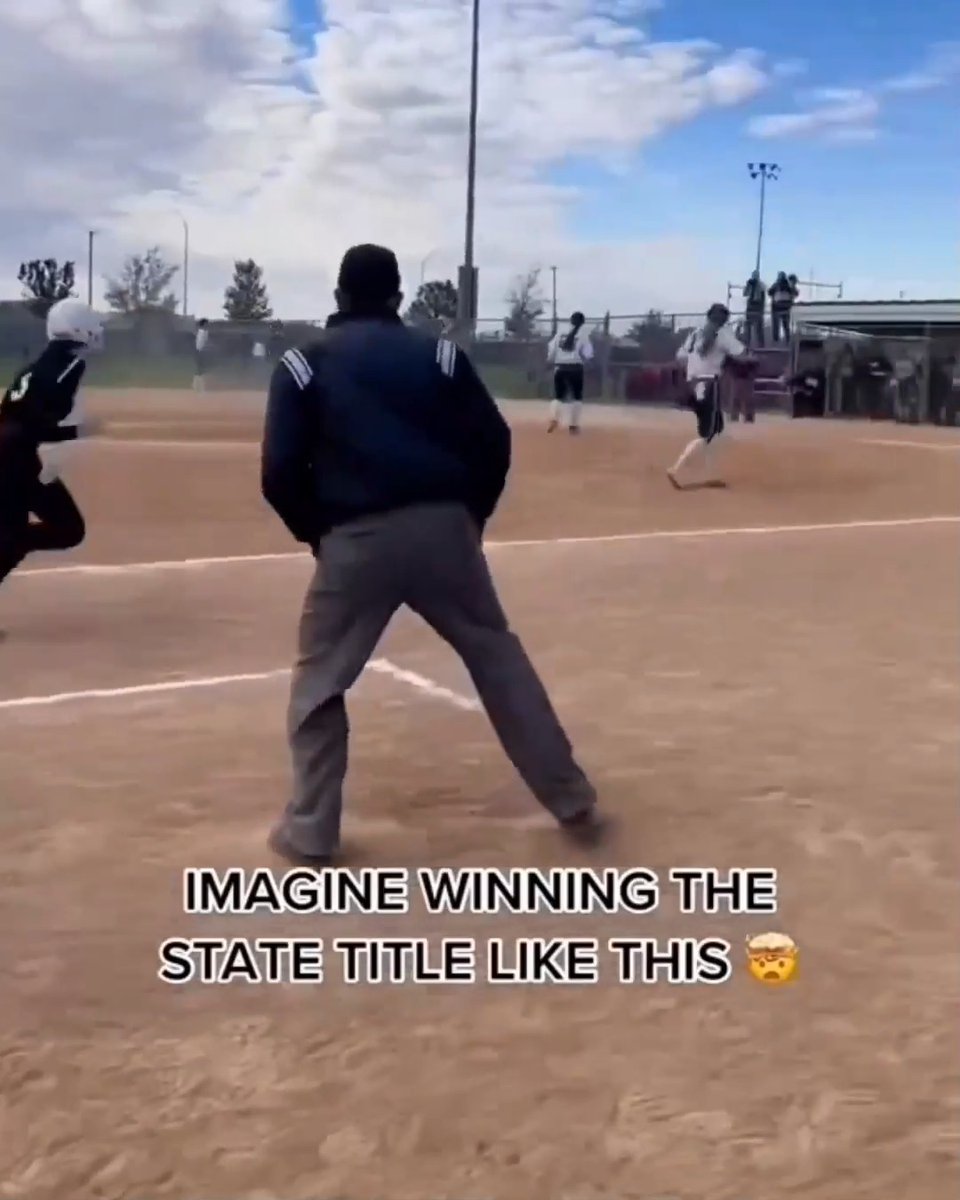 Imagine winning a state title like this 🤯