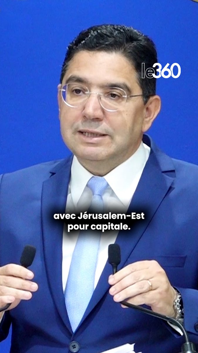 🇲🇦🇪🇬 Nasser Bourita : « Le Maroc et l’Égypte œuvrent depuis des années à créer un climat de paix et de coexistence, sur la base de la solution à deux États, avec un État palestinien sur les frontières de 1967 et Jérusalem-Est pour capitale. »