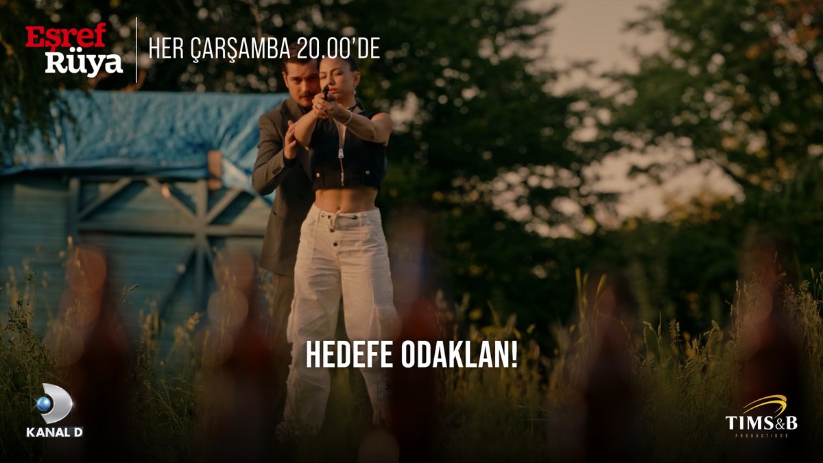 “Oldu vurdum, hadi yarışalım!” Eşref’ten silah kullanmayı öğrenen Nisan. ❤️🔥 #EşSan #EşrefRüya yeni bölümüyle #KanalD’de. Kanal D @timsandb
