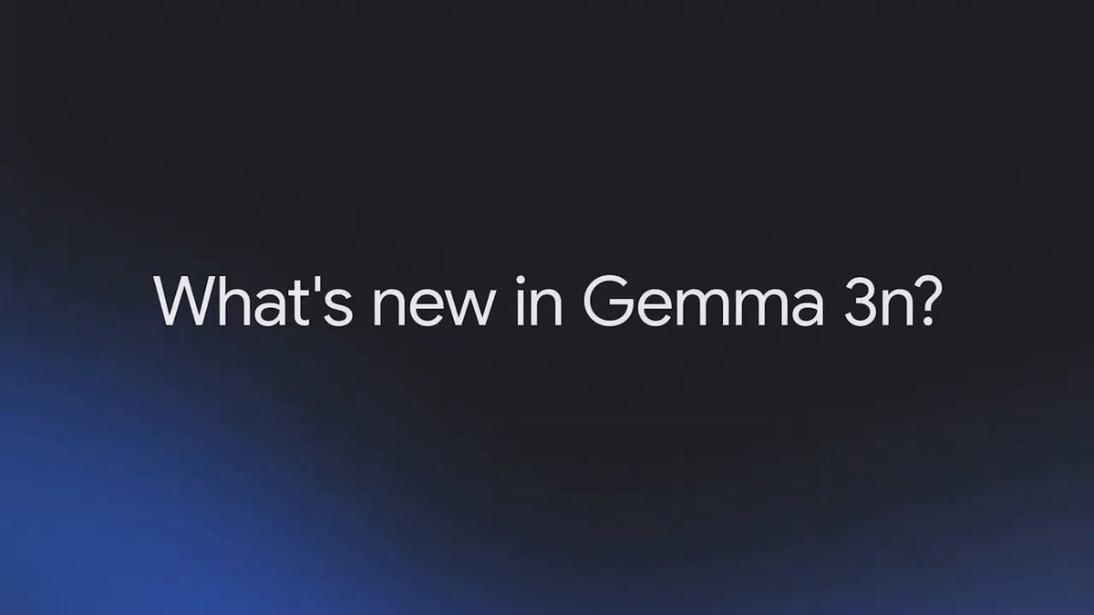 📲 Gemma 3n delivers advanced on-device AI with optimized performance and multimodal understanding. Take a closer look at the early preview text capabilities available in Google AI Studio, GenAI SDK, and text/image capabilities via MediaPipe.