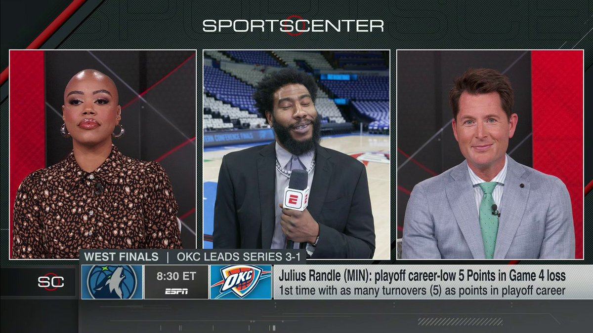 "I've been down 3-1, it can be done. ... I just think that the Minnesota Timberwolves have been showing how young they are." @ImanShumpert on how the Wolves' youth is impacting their performance in the WCF ๐
