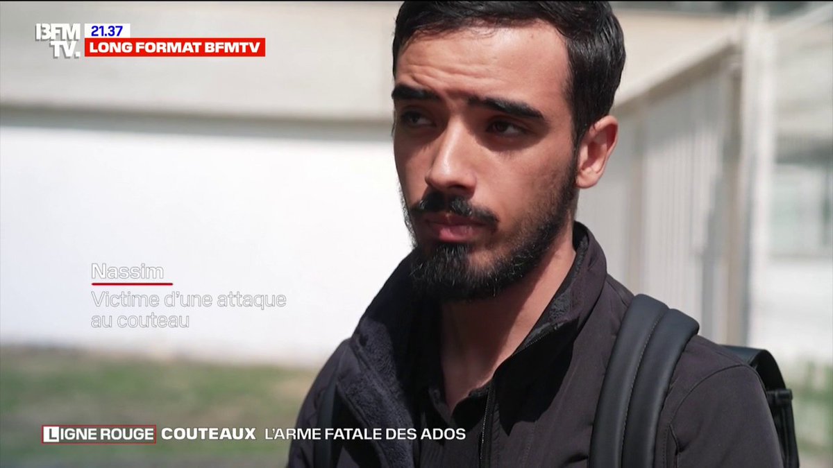 💬 "Ça fait six ans que je suis dans une prison psychologique" Nassim, poignardé à 16 ans au flanc et au niveau du thorax dans la cour de son lycée, fait face à ses agresseurs #LigneRouge