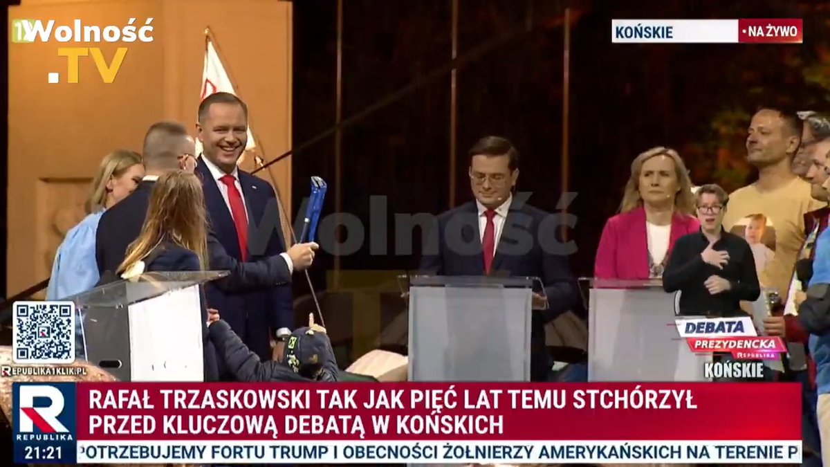 Marek Woch przyniósł KLUCZ, którym DOKRĘCAŁ HOŁOWNIĘ na debatach! #Końskie #debataRepubliki