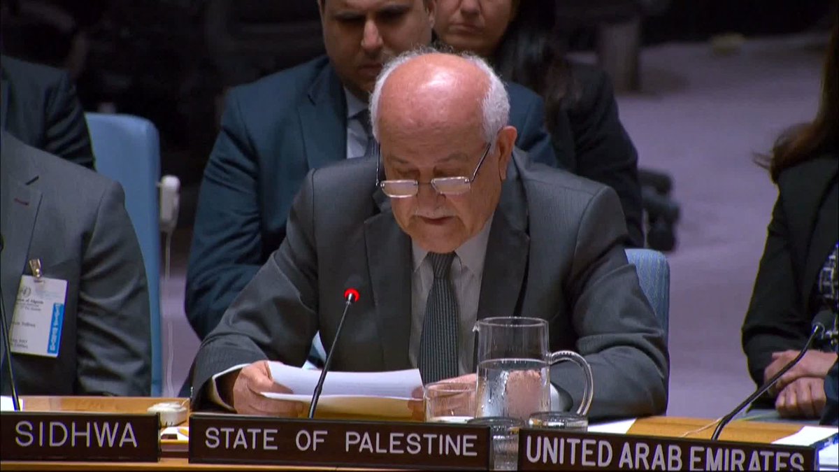 The Palestinian ambassador to the United Nations has described the suffering of Palestinian children as 'unbearable' as he broke down in tears during an emotional address to the Security Council | Read more: