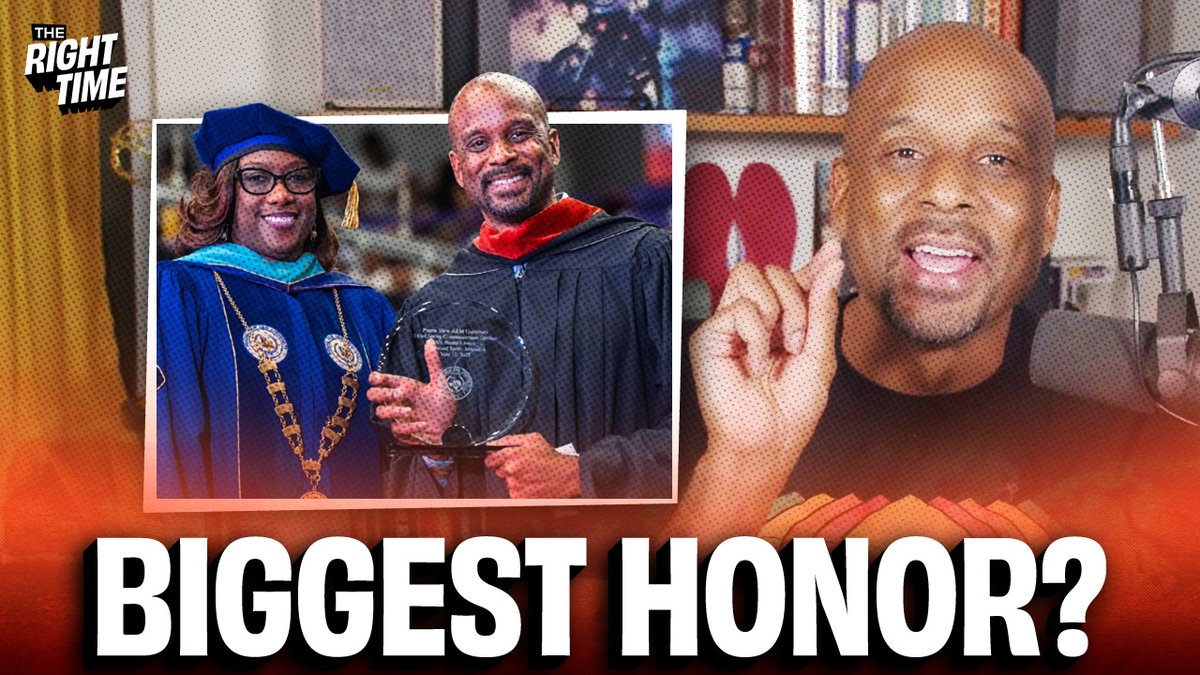 Bomani reflects on doing the commencement address at Prairie View A&amp;M: "It may be the biggest honor of my life."