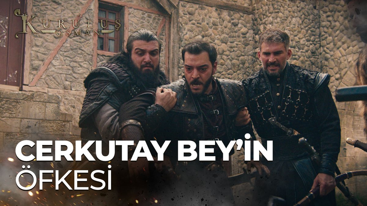 Cerkutay Bey'in öfkesi... Hasan Alp'i vicdan azabı sarıyor. #KuruluşOsman atv