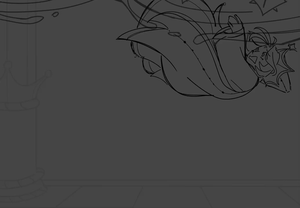 OKAY WIP… i have to color it all too.. it will be a one minute animation #cookierunkingdom #stalkerstango #shadowvanilla