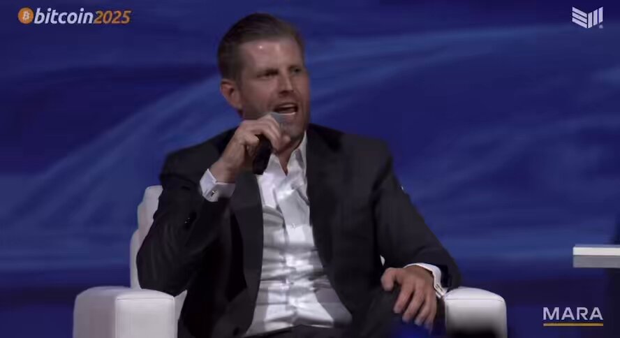 🇺🇸 ERIC TRUMP JUST GAVE AN EPIC RANT LIVE ON WHY #BITCOIN WILL REPLACE THE CURRENT FINANCIAL SYSTEM THIS IS WILD!!!