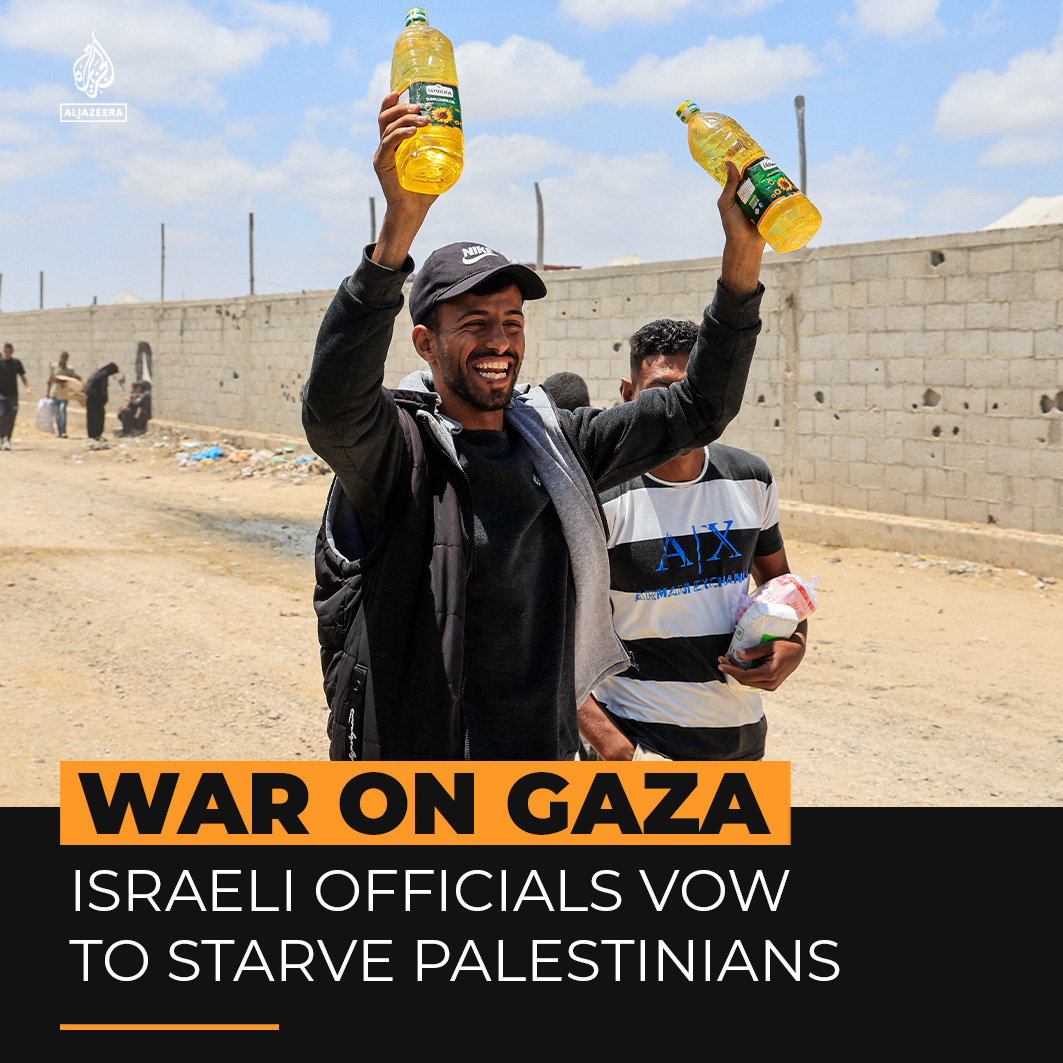 On World Hunger Day, Palestinians in Gaza remain starving after chaos erupted at the first aid drop since Israel’s March blockade. Some Israelis oppose even this minimal relief—here’s what they’re saying.