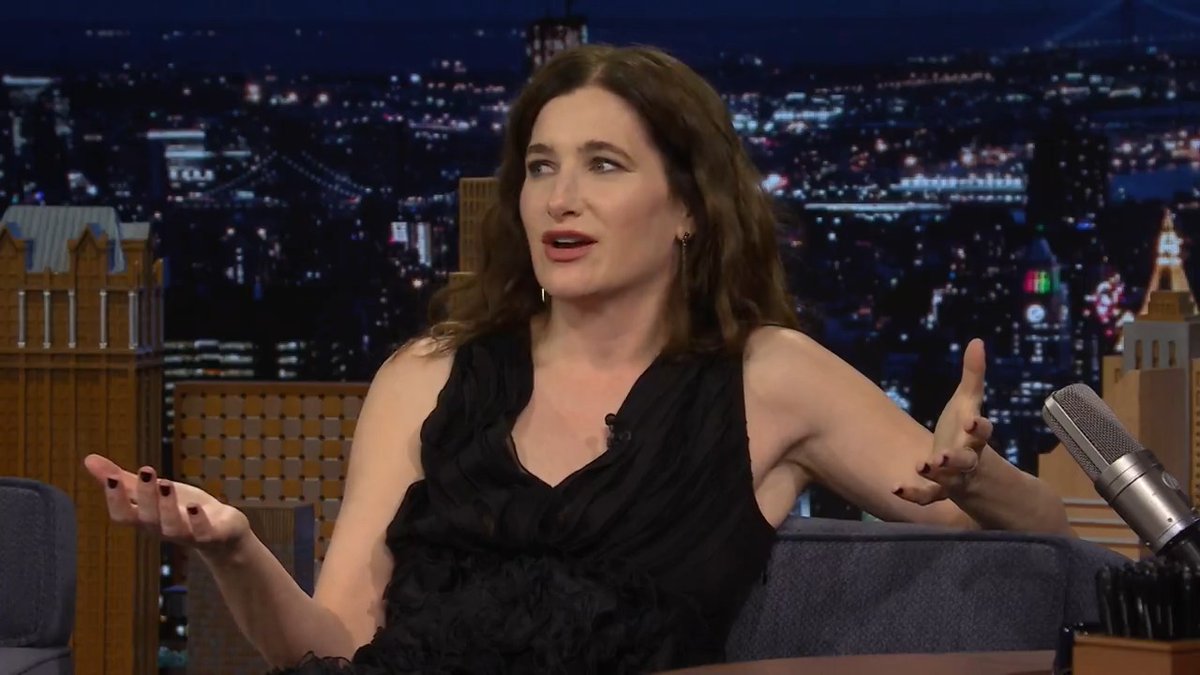 Kathryn Hahn loved club hopping in college 🤣 #FallonTonight