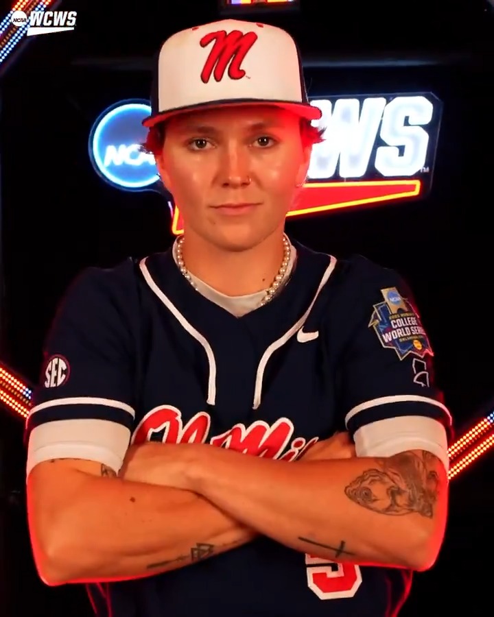 The Rebs are ready to roll 🦈 #WCWS x Ole Miss Softball