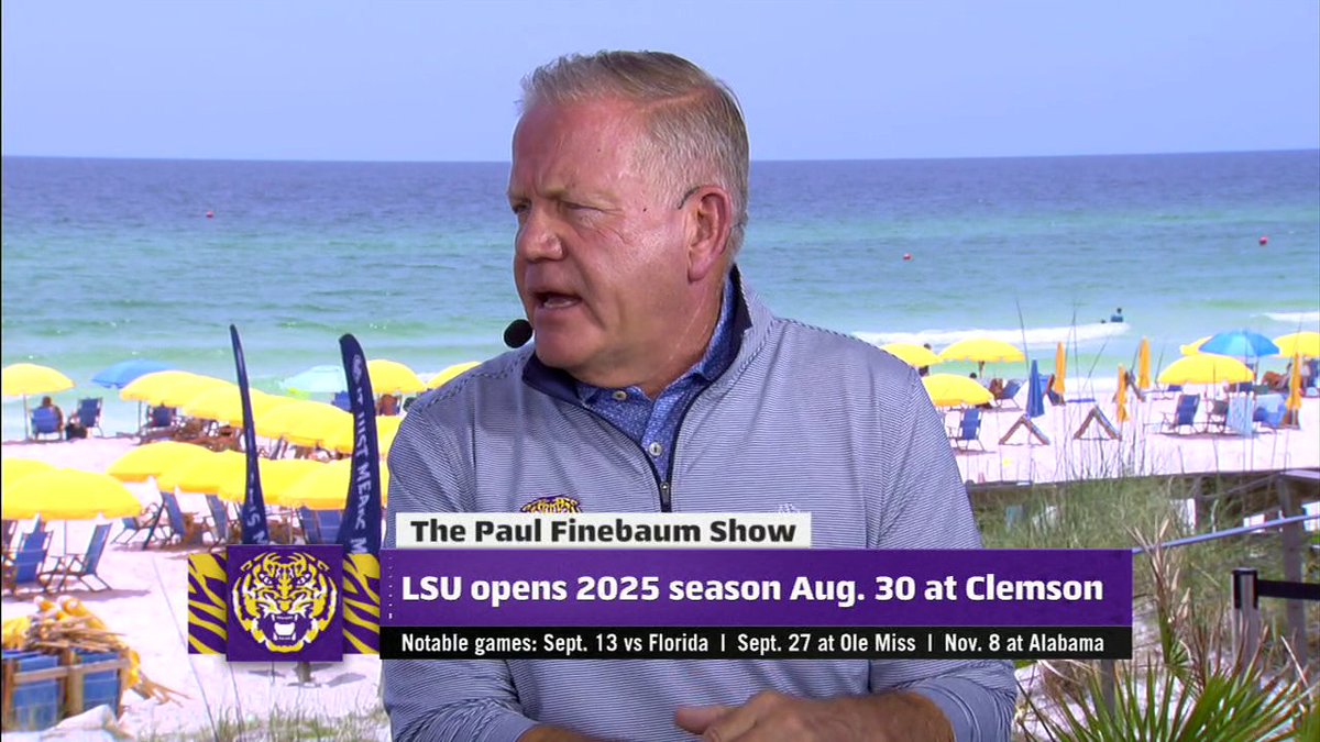 “This is the best roster that we’ve put together.” Brian Kelly is excited for this season at LSU Football 👏