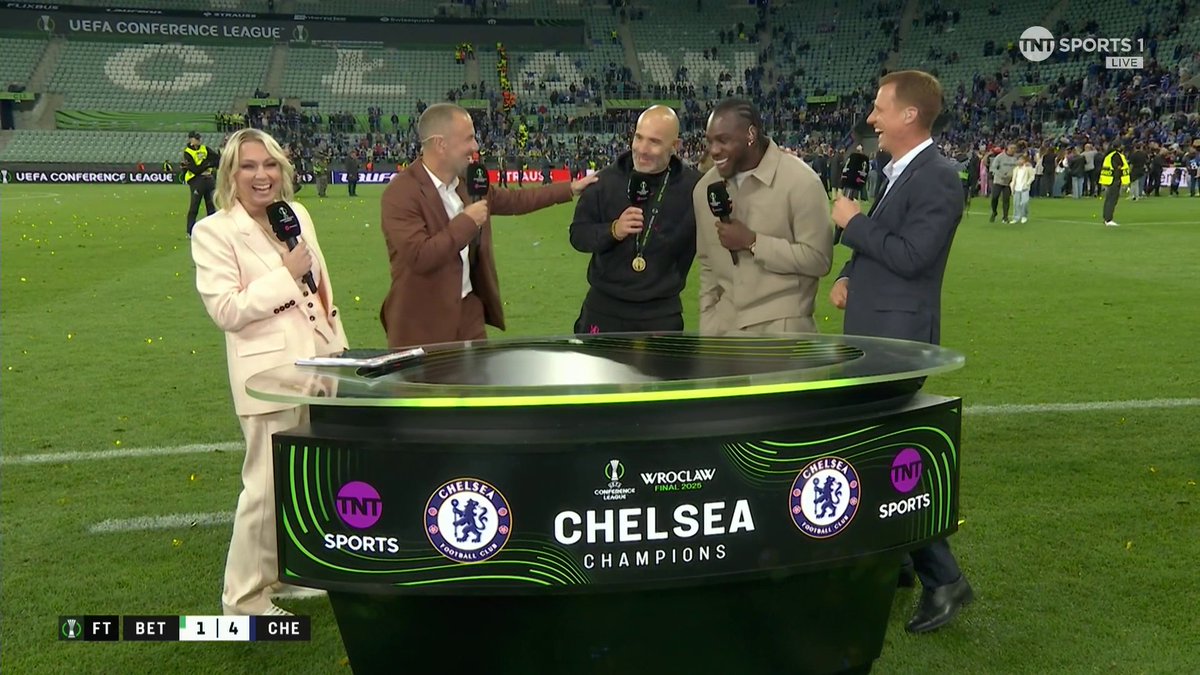 "The fans, they deserved that" 👏 Enzo Maresca sums up his feelings after winning the Conference League, Reece James' impact, and what he is hoping for next season 👀 📺 TNT Sports & discovery+ UK