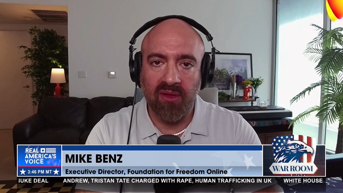 “The US censors in exile have fled to their in-power government allies in foreign governments to use foreign censorship laws to coerce American social media companies…about what they can and cannot post online.” - Mike Benz on the global battle on censorship. Natalie Winters Bannon’s WarRoom