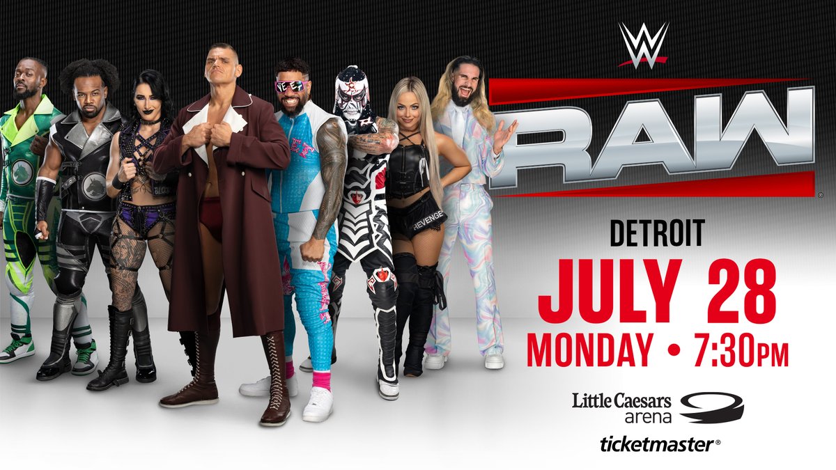 In just TWO months RheaRipley_WWE will be in Detroit for WWE RAW and you WON'T want to miss it! 👊 Grab your tickets now!