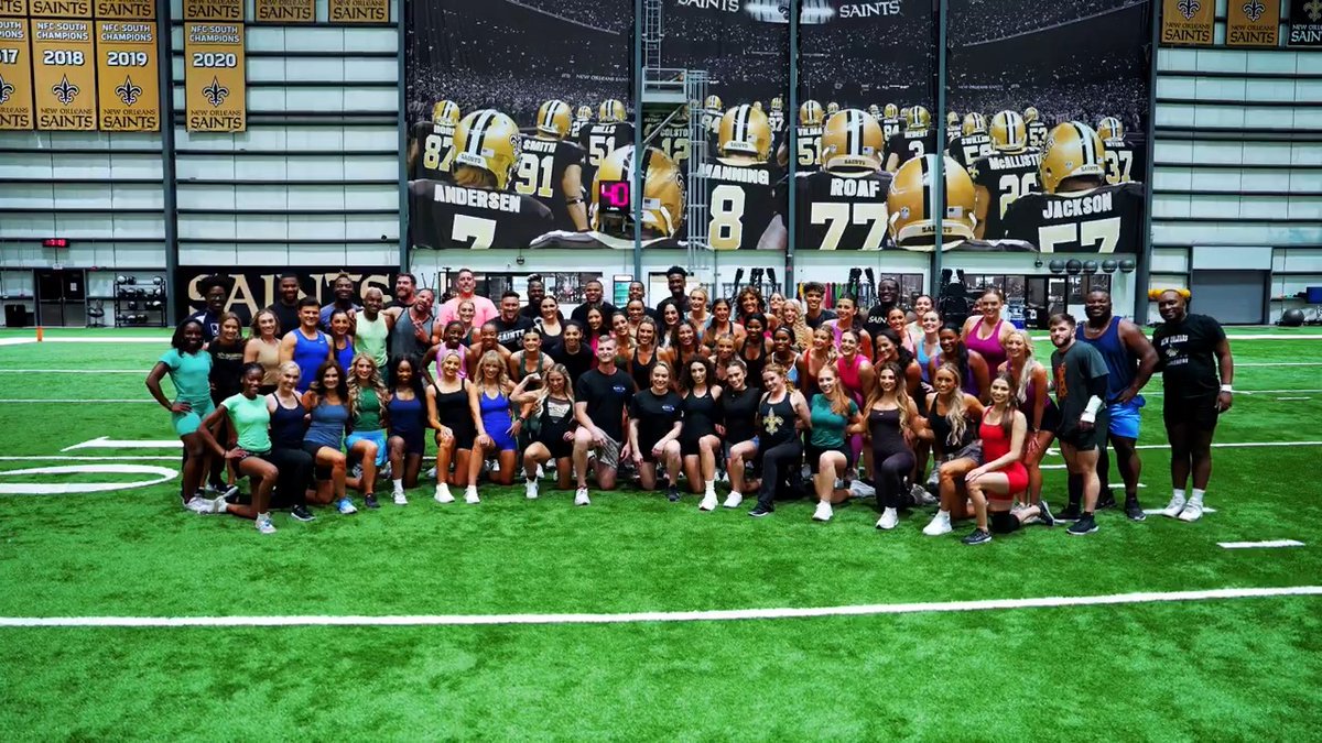 Episode 3️⃣ of "In that Number" is LIVE! Let's go behind-the-scenes at Saints Cheer Krewe Auditions ⚜️ New Orleans Saints | Paris Parker