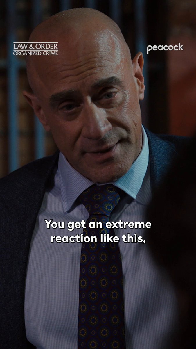 Word travels fast, huh 😏 Law & Order: #OrganizedCrime is streaming now, exclusively on Peacock.