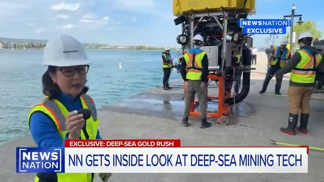 After President Trump loosened regulations for mining the ocean floor, companies are preparing to take part in what could be a deep-sea minerals boom. Nancy Loo went behind the scenes with Impossible Metals, a company currently testing equipment to ensure it can handle the complexities of deep-sea mining. More: