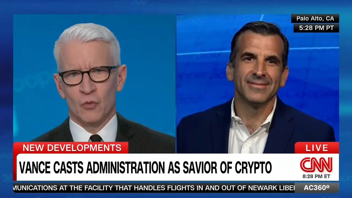 "There's a big difference between pro-innovation and pro-corruption": Rep. Sam Liccardo on Vice President Vance casting the Trump administration as the savior of cryptocurrency.