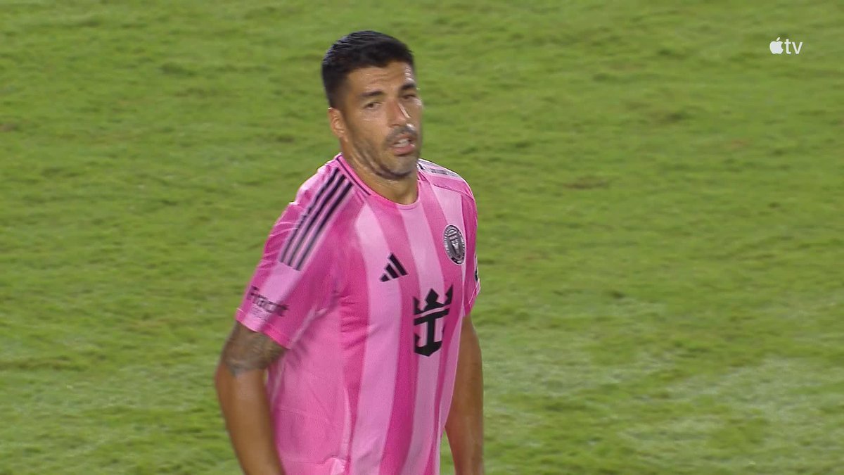💥 Luis Suárez 💥 And of course the assist came from Leo Messi 🤝 (via Major League Soccer)