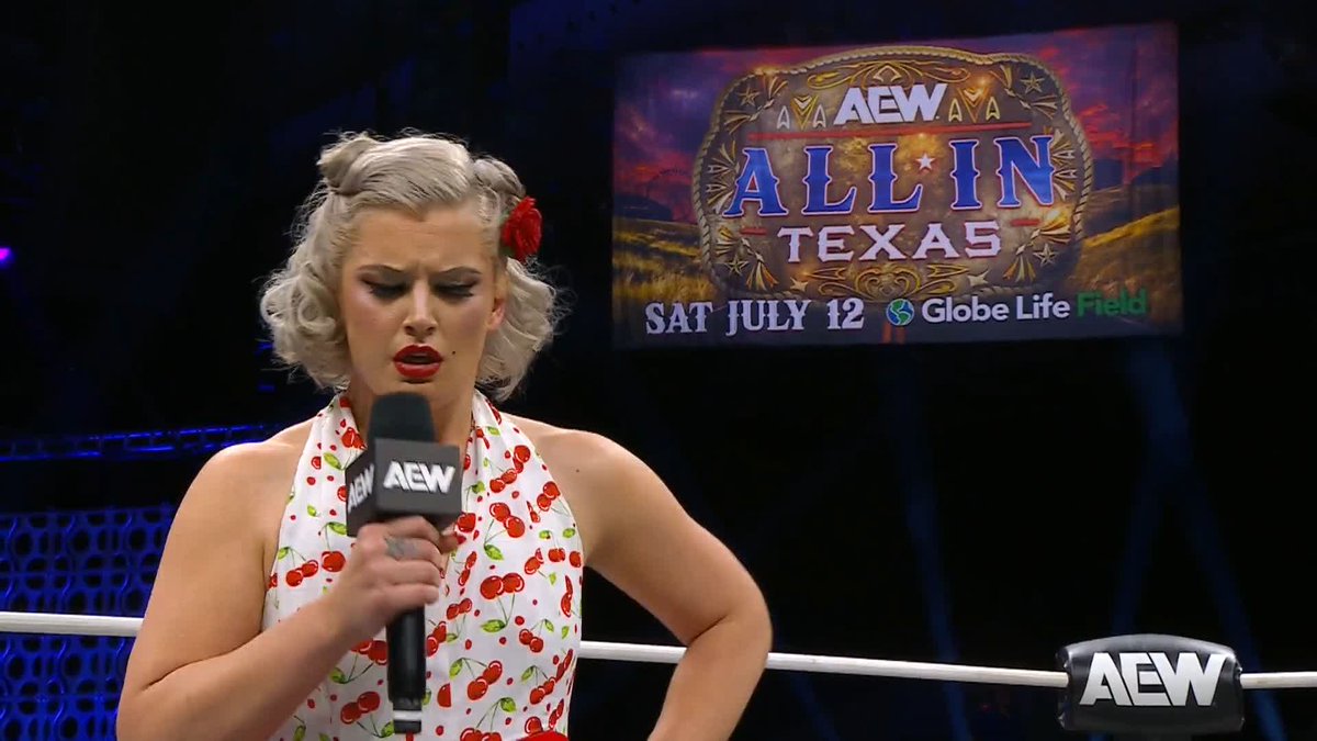 "So if you want to ride the Moné Train through the Toni Tunnel, I just hope you can get deep enough!" Watch #AEWDynamite LIVE on TBS & MAX