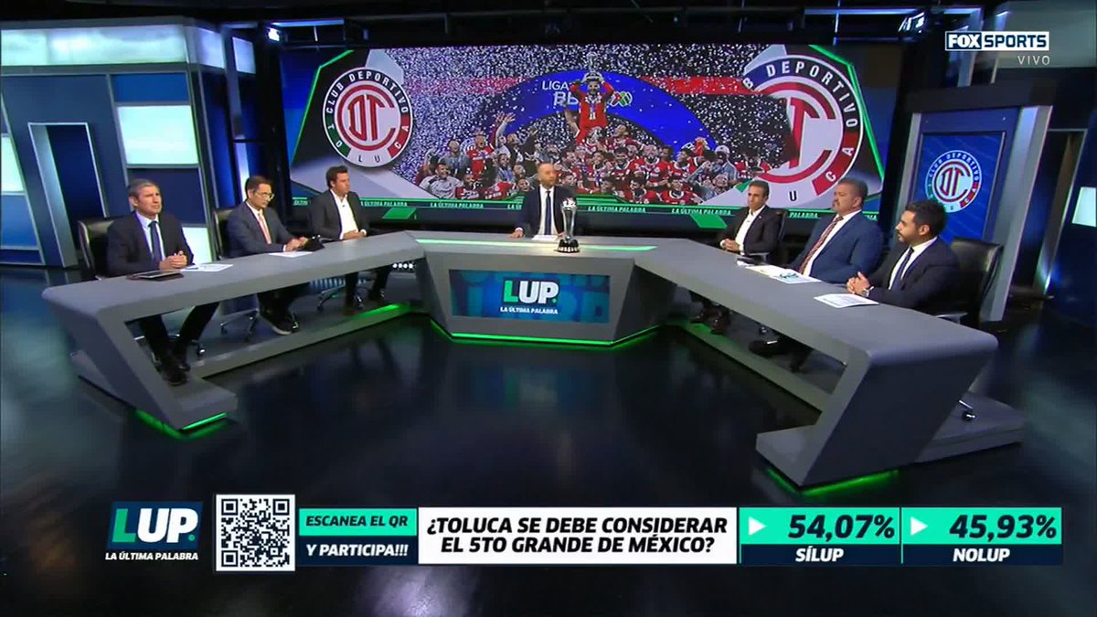 😱 ¿TOLUCA DEBE SER CONSIDERADO EL QUINTO GRANDE? #LUP debate la posibilidad de que los Diablos Rojos se una al selecto club de América, Chivas, Cruz Azul y Pumas en la Liga MX 👀 ❌ "NO HEMOS PUESTO AL TOLUCA EN EL LUGAR QUE DEBE ESTAR"