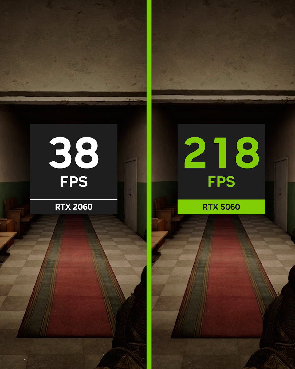 お気に入りのゲームに 100 以上のフレームを ✨ GeForce RTX 5060 は『S.T.A.L.K.E.R. 2: Heart of Chornobyl』などのゲームにおいて、前世代機よりもフレームレートが飛躍的にに向上! このアカウントをフォローして #GeForceRTX5060 とコメントすると最新世代の RTX GPU を抽選でプレゼント 🎁