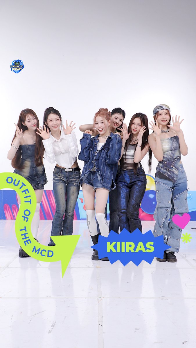 𝟐𝟓𝟎𝟓𝟐𝟗 𝑶𝒖𝒕𝒇𝒊𝒕 𝑶𝒇 𝑻𝒉𝒆 𝑴𝑪𝑫 : 𝑶𝑶𝑻𝑴 with 키라스 (KIIRAS) 잠시 후 저녁 6시! 엠카 본방사수 잊지마세요 🫶 #MCOUNTDOWN #엠카운트다운 #OOTM #KIIRAS #키라스