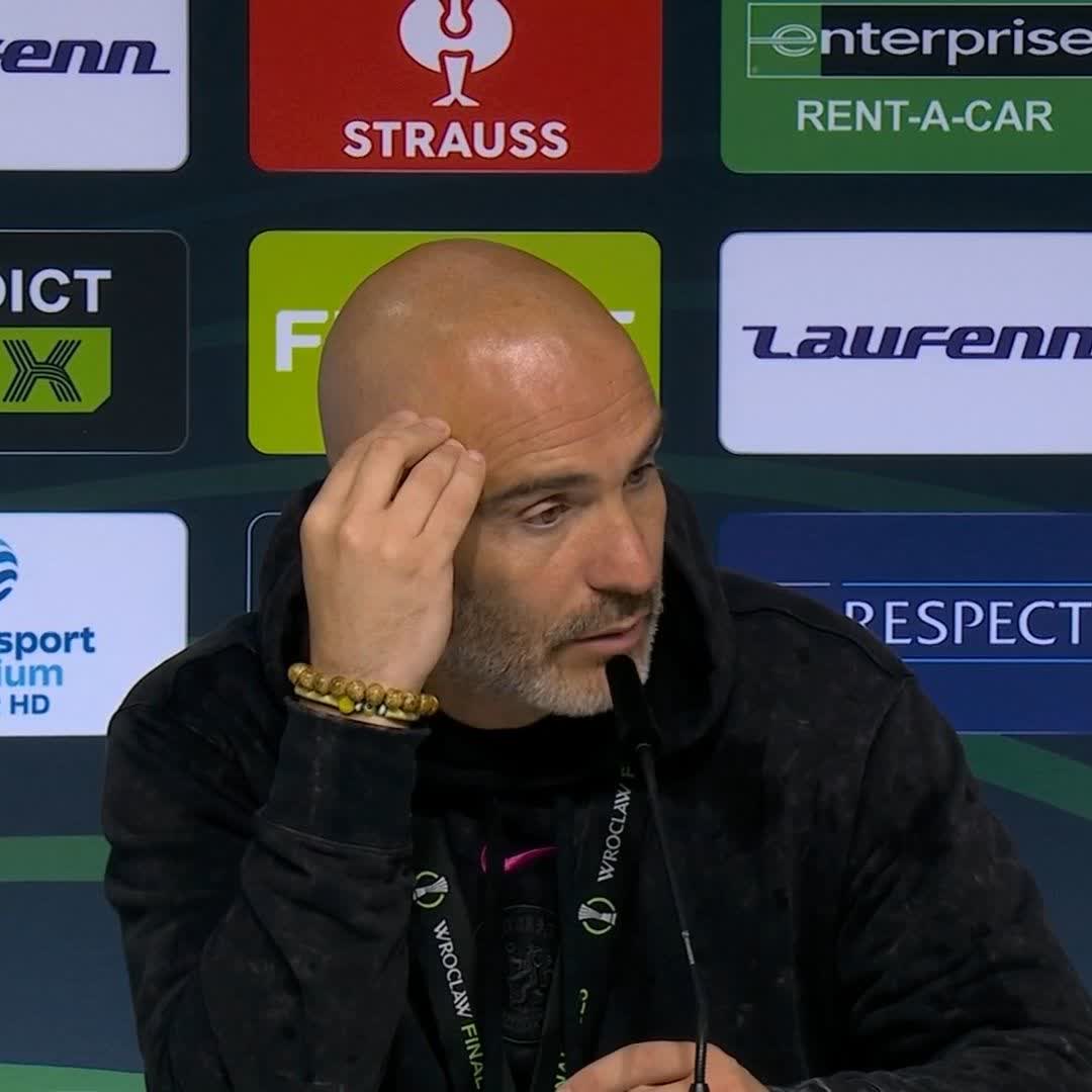 "To build a winning mentality you need to win competitions" 🏆 Enzo Maresca says he's "very proud" and explains his outburst after the win over Nottingham Forest to secure Champions League football. [🎥UEFA2025 ]