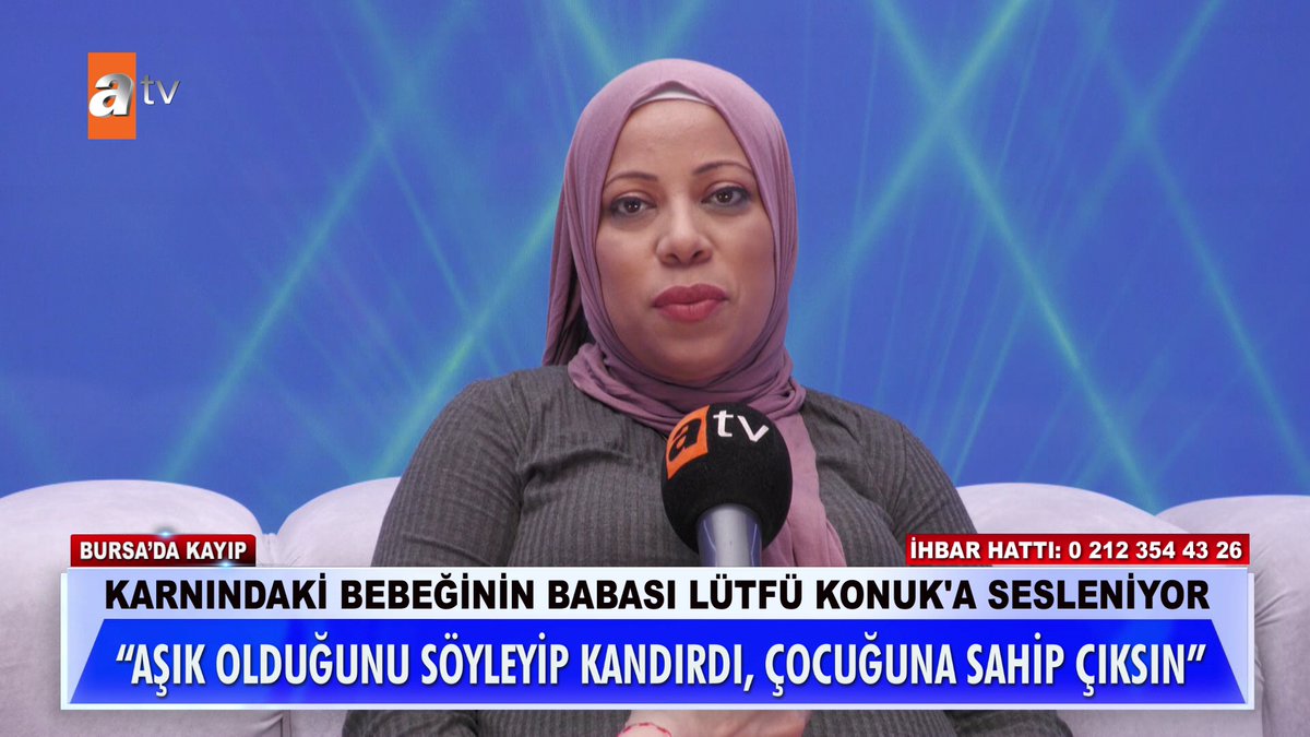 Karnındaki bebeğin babası Lütfü Konuk'a sesleniyor... ''Aşık olduğunu söyleyip kandırdı, çocuğuna sahip çıksın'' #MügeAnlıİleTatlıSert #MügeAnlı atv