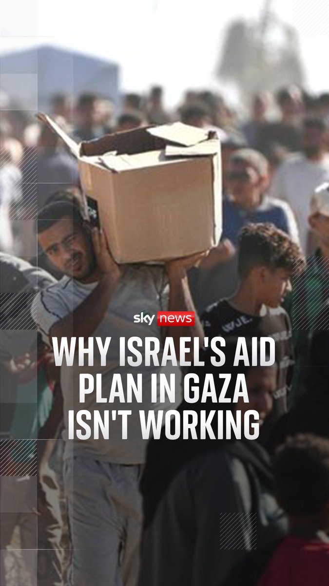Why Israel's aid plan in Gaza isn't working. Israel and the US have defended a new system for distributing aid in the Gaza Strip, despite renewed criticism from the UN and scenes at an aid hub during its first day of operation. Yalda Hakim explains