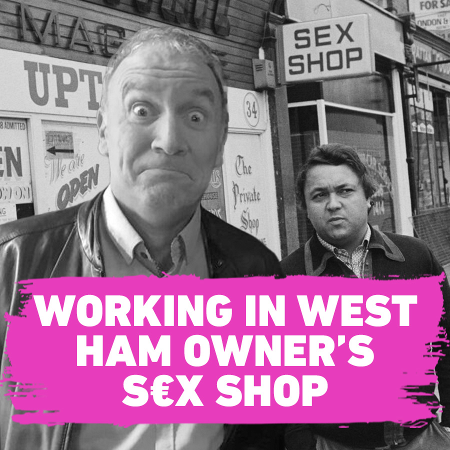 When Kieran Maguire worked in the West Ham owner’s sex shop