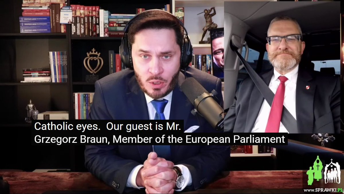 BREAKING: Right-Wing Candidate in the First Round of the Presidential Election, Grzegorz Braun, Endorses Karol Nawrocki for President of Poland 🇵🇱 Grzegorz Braun says he will vote for Nawrocki in the second round of the election on June 1 (Sunday). Braun has gained 6.34% of the vote, taking fourth place in the presidential race. Another right-wing candidate, Sławomir Mentzen, has received 14.8% of all ballots. It's almost 21,14% of the vote combined (Braun + Mentzen). Overall, more than 50% of Polish voters cast their ballot for right-wing candidates. Mentzen has already said that there's no reason to vote for the globalist candidate Rafał Trzaskowski. The Polish Right is finally united against the globalists!