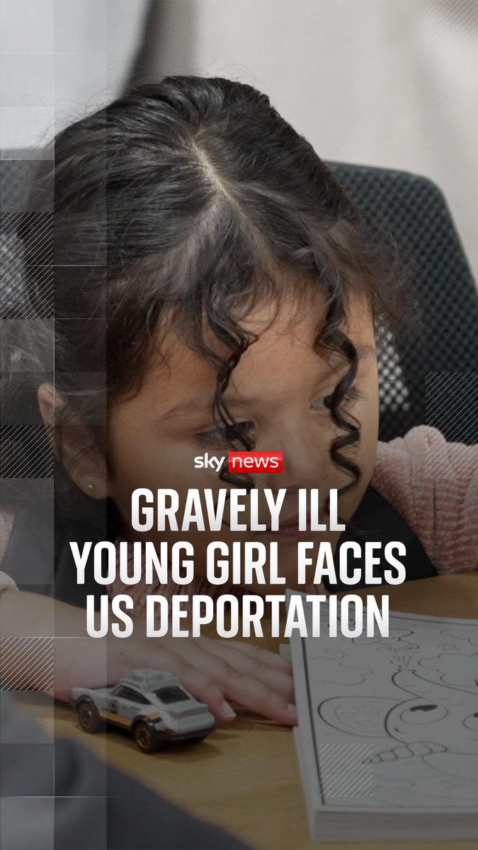 Gravely ill young girl faces US deportation. 'Sofia' is receiving cutting-edge treatment that is keeping her alive. Her doctors in Los Angeles say if she’s deported to Mexico - her home country - she may live only a few days.