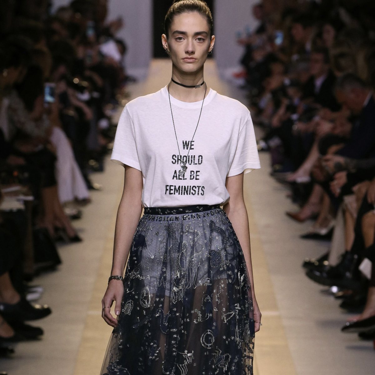 The house of Dior wishes to express its deepest gratitude to Maria Grazia Chiuri following a wonderful collaboration as Creative Director of women's collections since 2016. Over the course of nine prolific years, she has redefined the identity and femininity of the Dior woman, celebrated and reimagined the iconic heritage and savoir-faire, and invited a diverse range of international female artists and artisans to accompany her on this innovative, influential and endlessly inspiring journey.