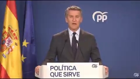 #EnDirecto | Feijóo: "Quiero dirigirme a Sánchez: servir a la nación como presidente es un honor y hace tiempo que no es digno de ejercerlo. Dure lo que dure su mandato está en fase terminal, no da más de sí. Cuanto más se resista, más será la humillación con la que se irá"