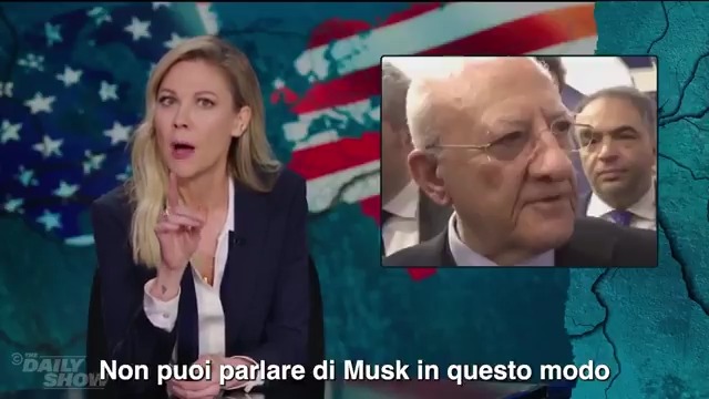 Vincenzo De Luca finisce sul Daily Show americano