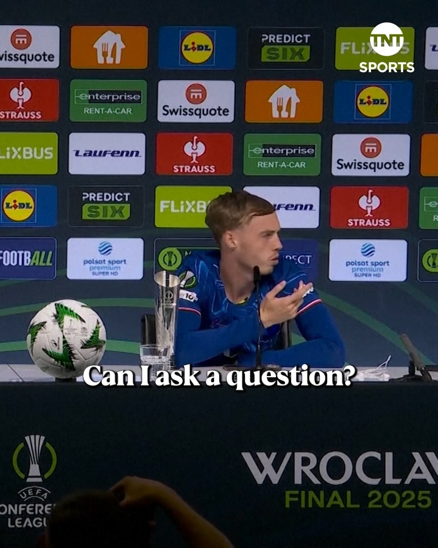 We need Cole Palmer to do all of Chelsea's press conferences moving forward 😅