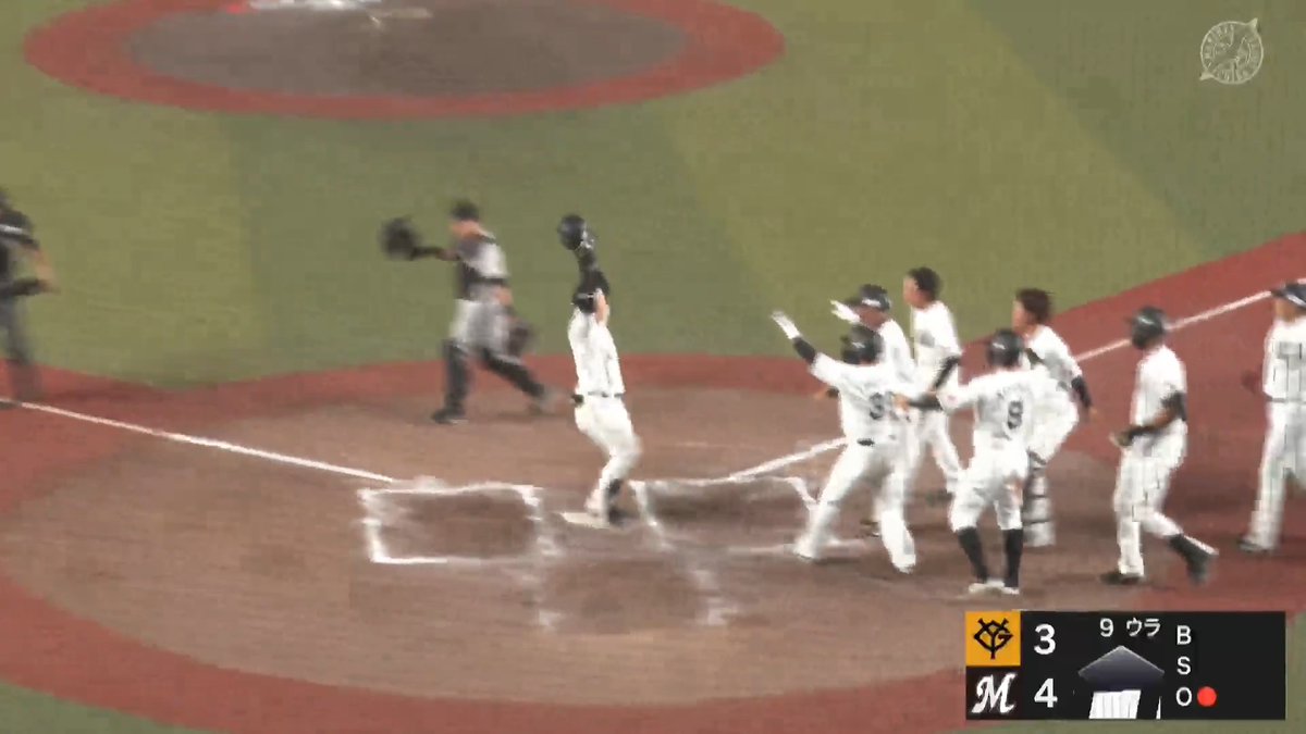 ⚾️#イースタン・リーグ ロッテドラ2ルーキー #宮崎竜成 選手 ライトスタンドへ値千金の逆転サヨナラ3⃣ラン🚀 🆚 #ロッテ vs #巨人 #プロ野球 #ファーム #chibalotte #イージースポーツ にて プロ野球ファームを徹底配信💪