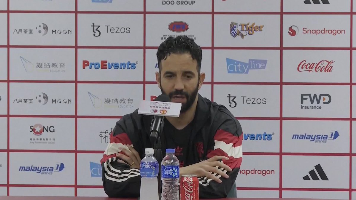 🗣️ "It's a normal situation, he's okay" Ruben Amorim on Alejandro Garnacho as speculation mounts regarding his future at the club 🔴